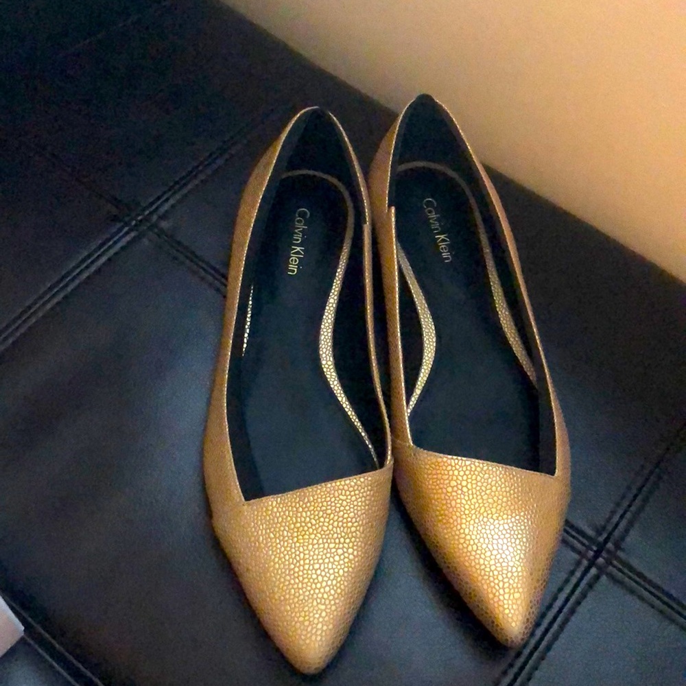 Calvin Klein flats